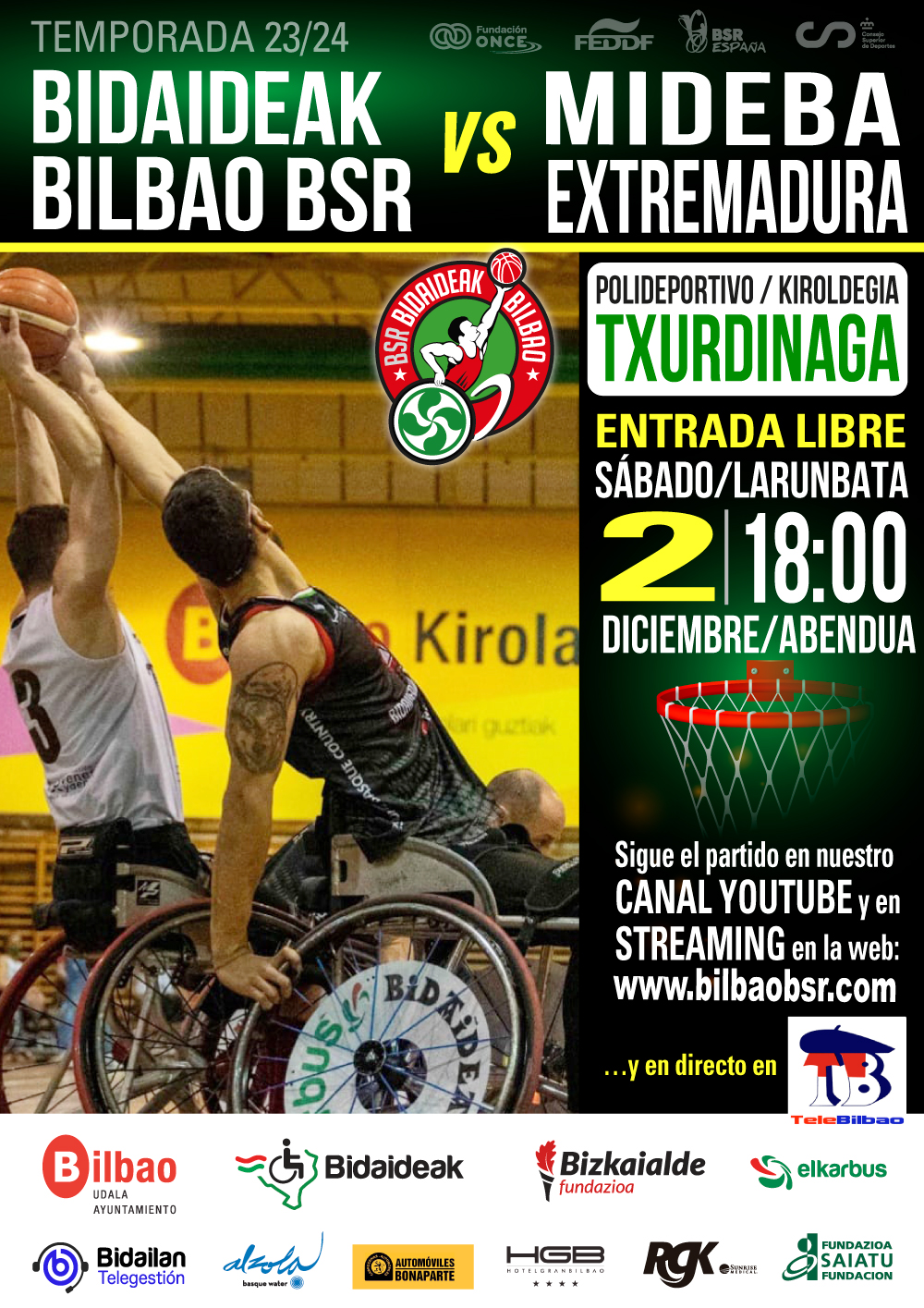bilbao vs Mideba